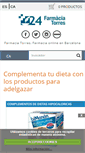 Mobile Screenshot of farmaciaabierta24honline.com